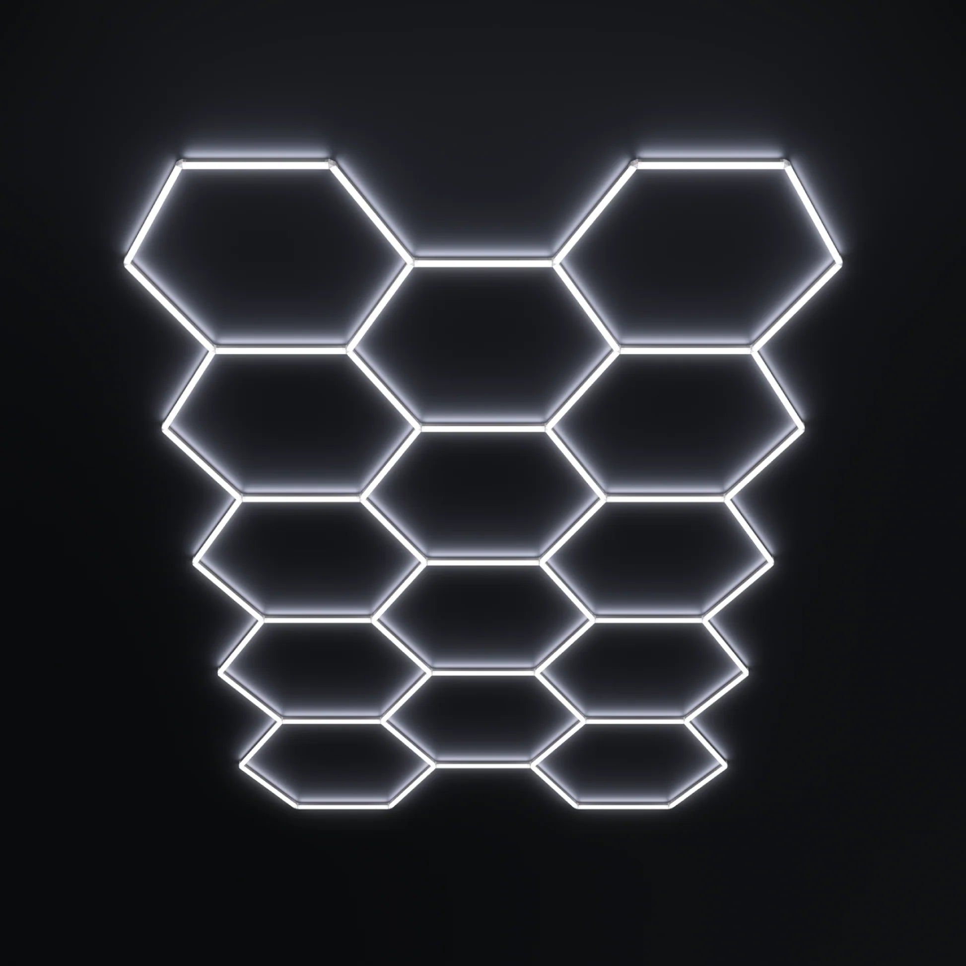 Hexo Zone™ Hexagon LED Ceiling Light – 14 Hexagons